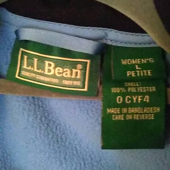 L.L.Bean women's two in one  Jacket L - Picture 2 of 10